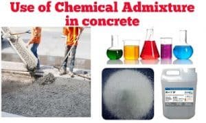 How Many Types Of Chemical Admixture Used For Concrete