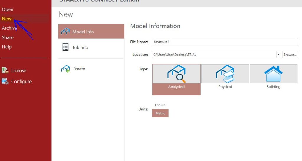 creating new analytical model