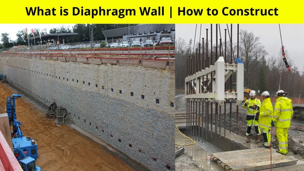 What Is Diaphragm Wall How To Construct Diaphragm Wall