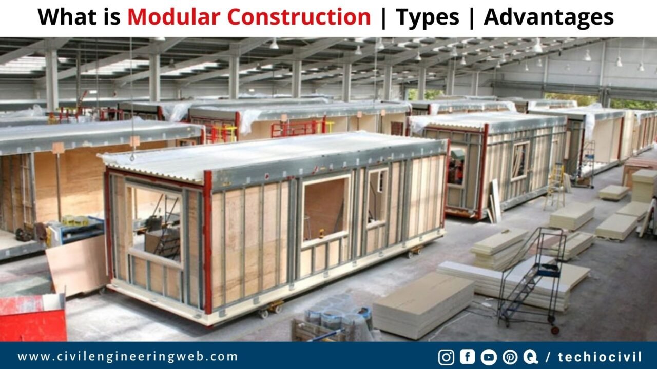 What Is Modular Construction | Types Of Modular Construction