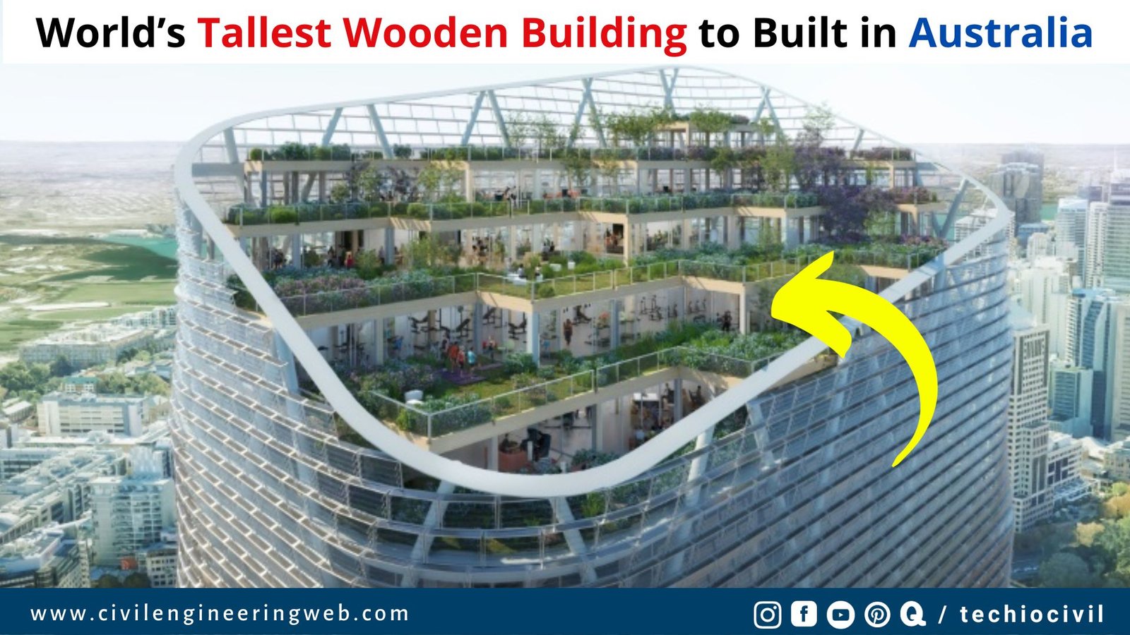 Worlds Tallest Wooden Building in Australia