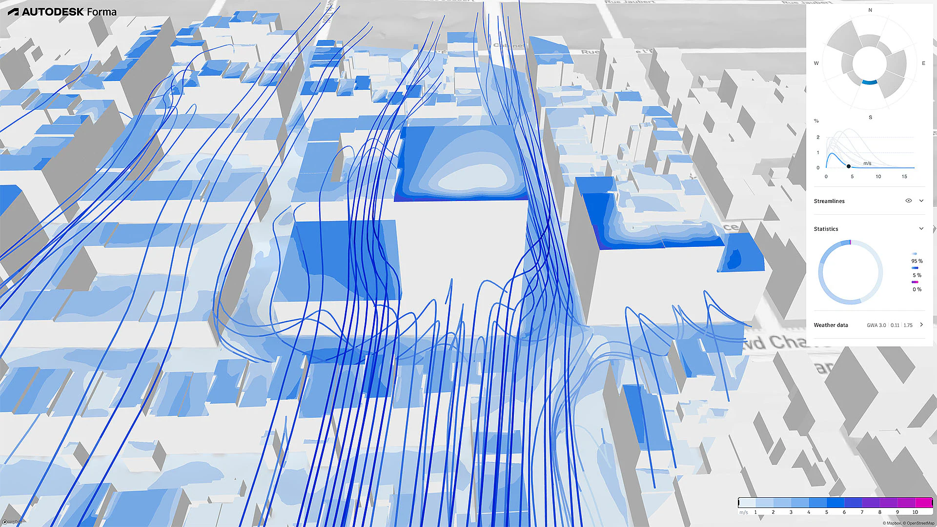 Autodesk Forma Wind Analysis
