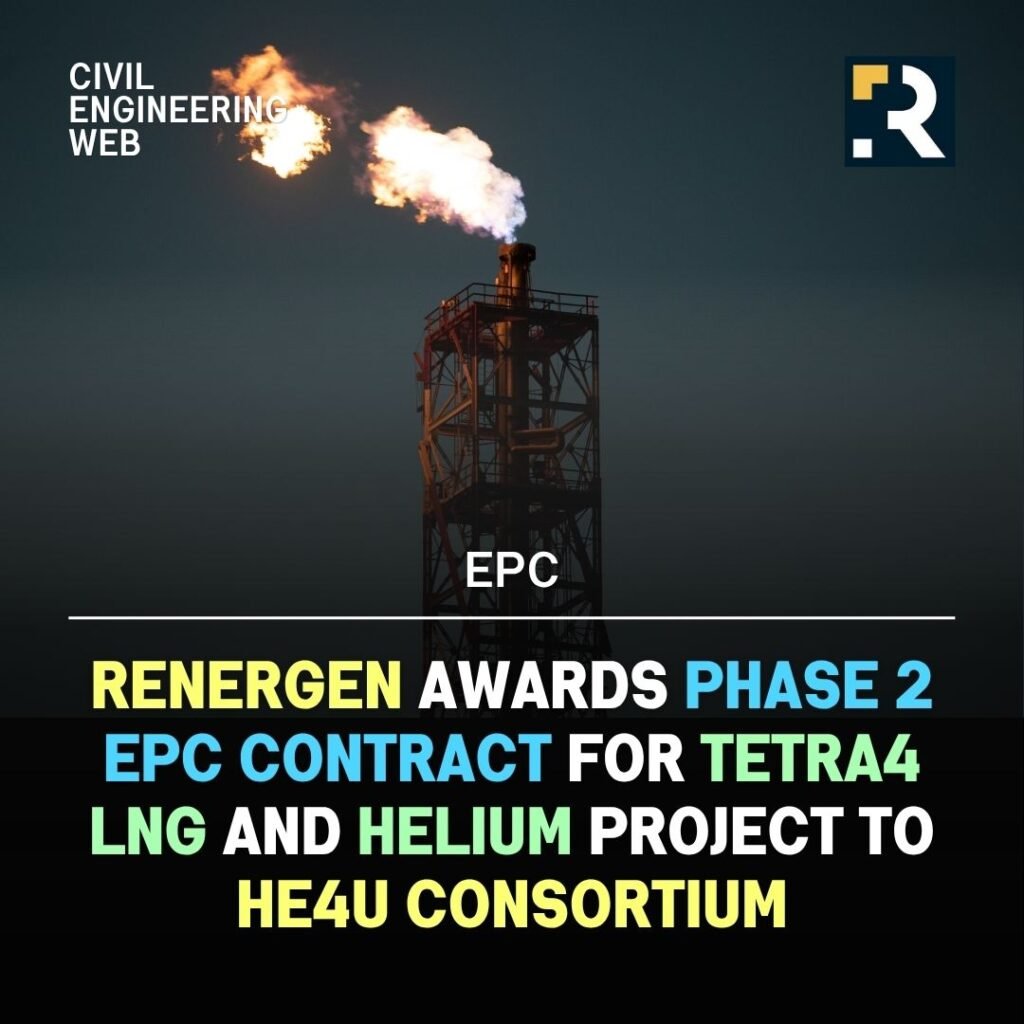 He4u Wins Phase 2 EPC Contract for Renergen’s Tetra4 Project