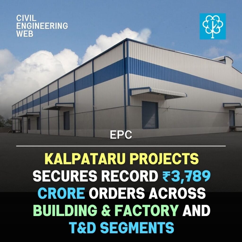 Kalpataru Projects secures record 3789crore order