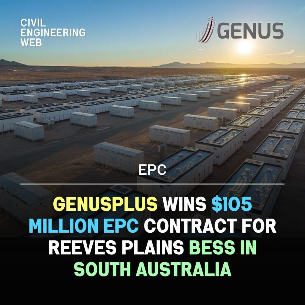 GenusPlus Secures $105 Million EPC Contract from Alinta Energy
