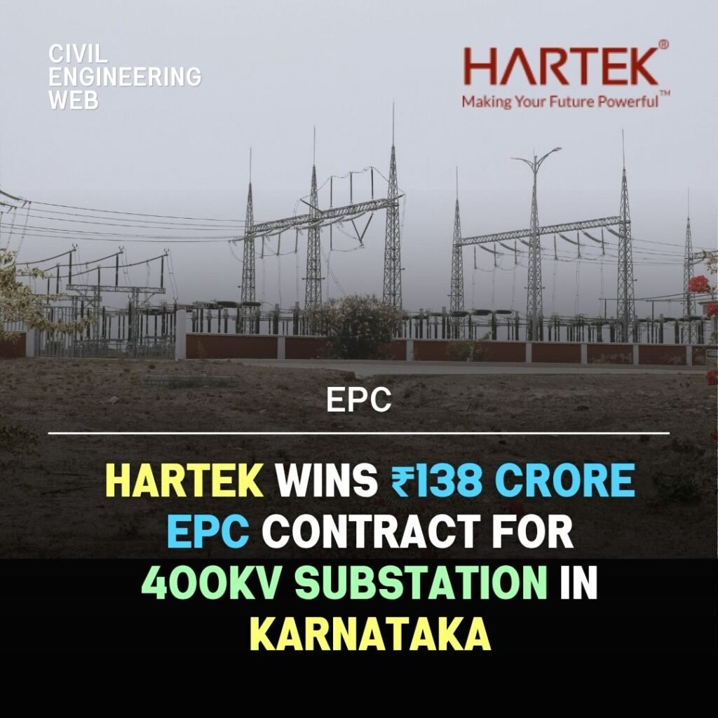 hartek secure 138 crore epc contract in karnataka