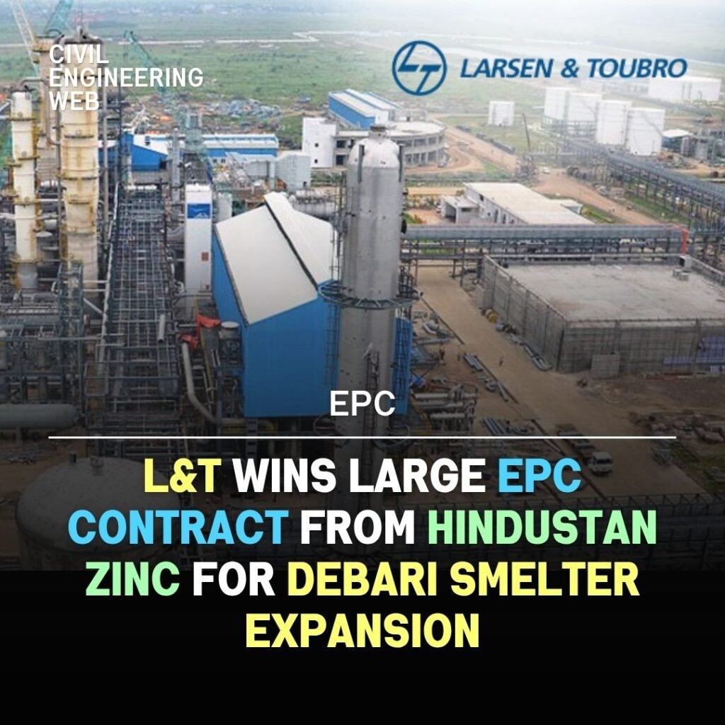 L&T Wins EPC Contract from Hindustan Zinc for Debari Smelter Complex