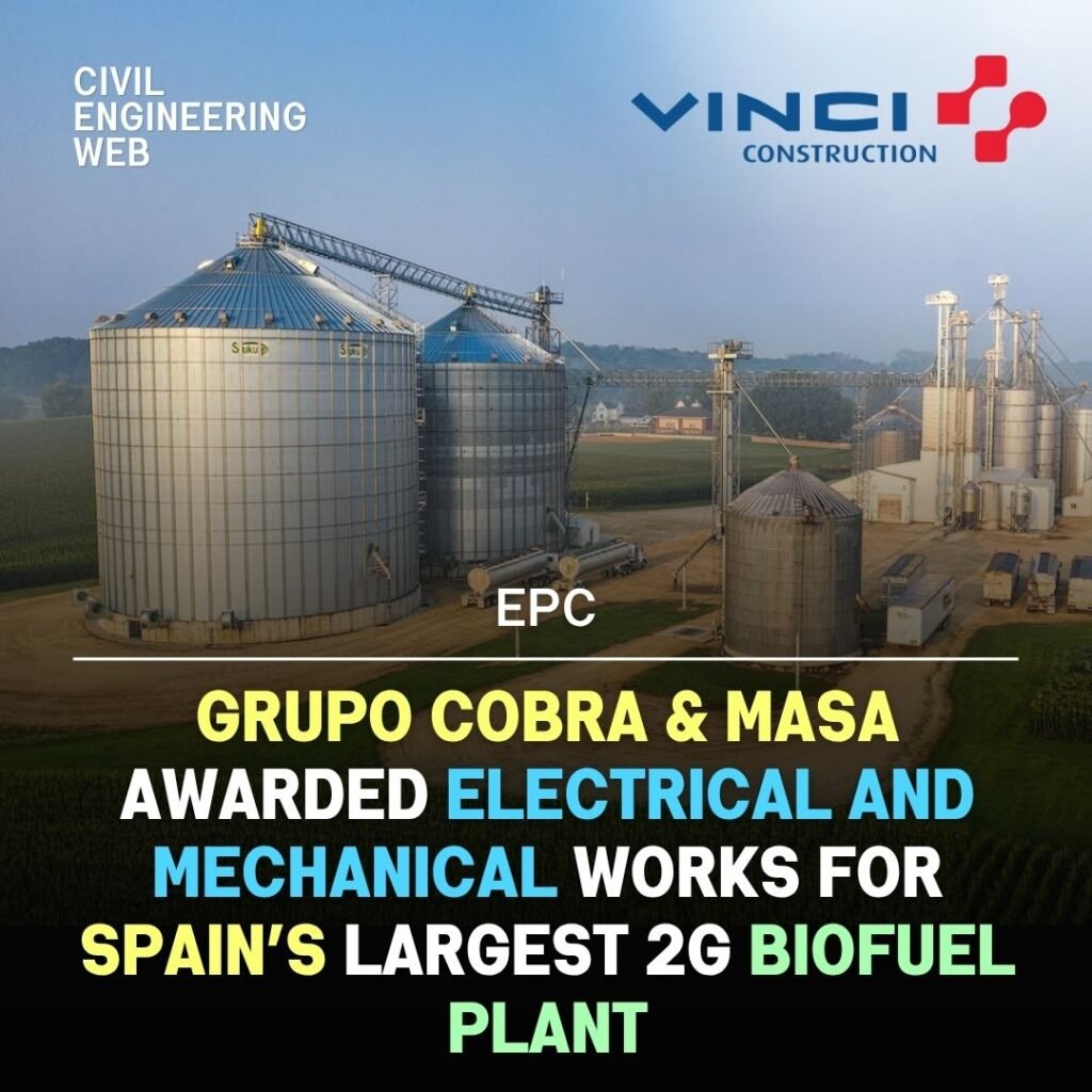 vinci awarded major bio fuel contract in spain